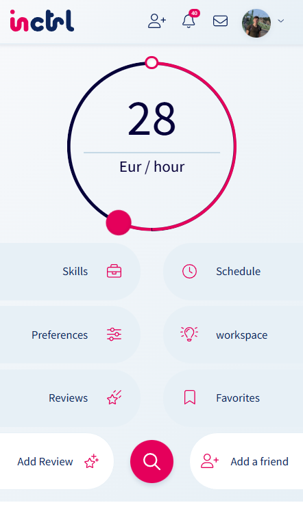 inctrl.ai mobile dashboard