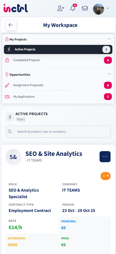 inctrl.ai mobile workspace